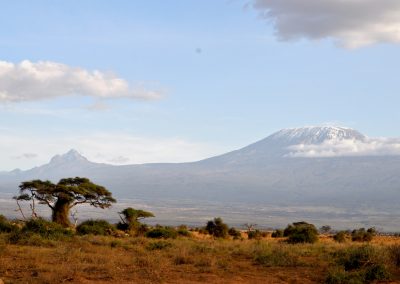 Vista del Kilimanjiaro da Amboseli National Park