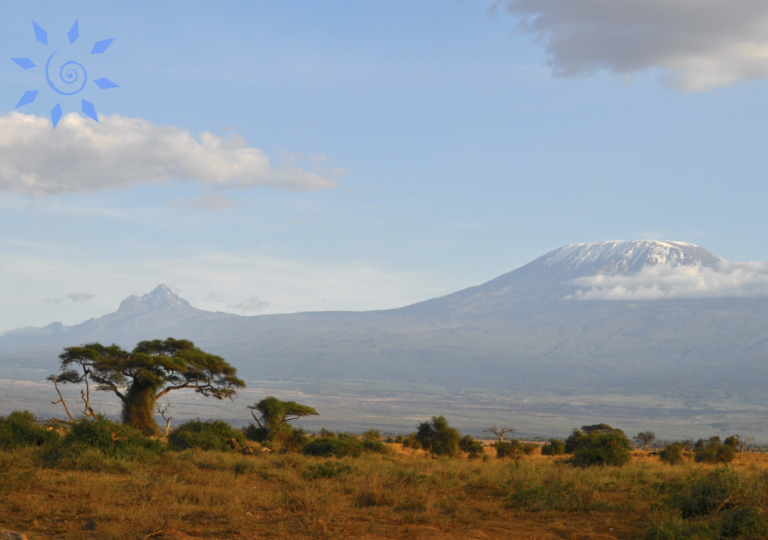 Vista sul Kilimangiaro da Amboseli National Park